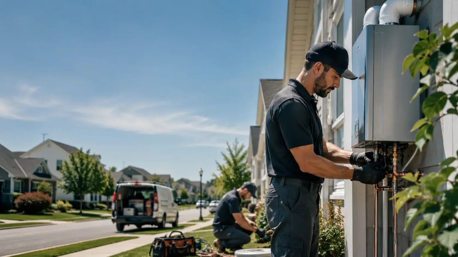 Tankless Water Heater Installation in Talco, TX